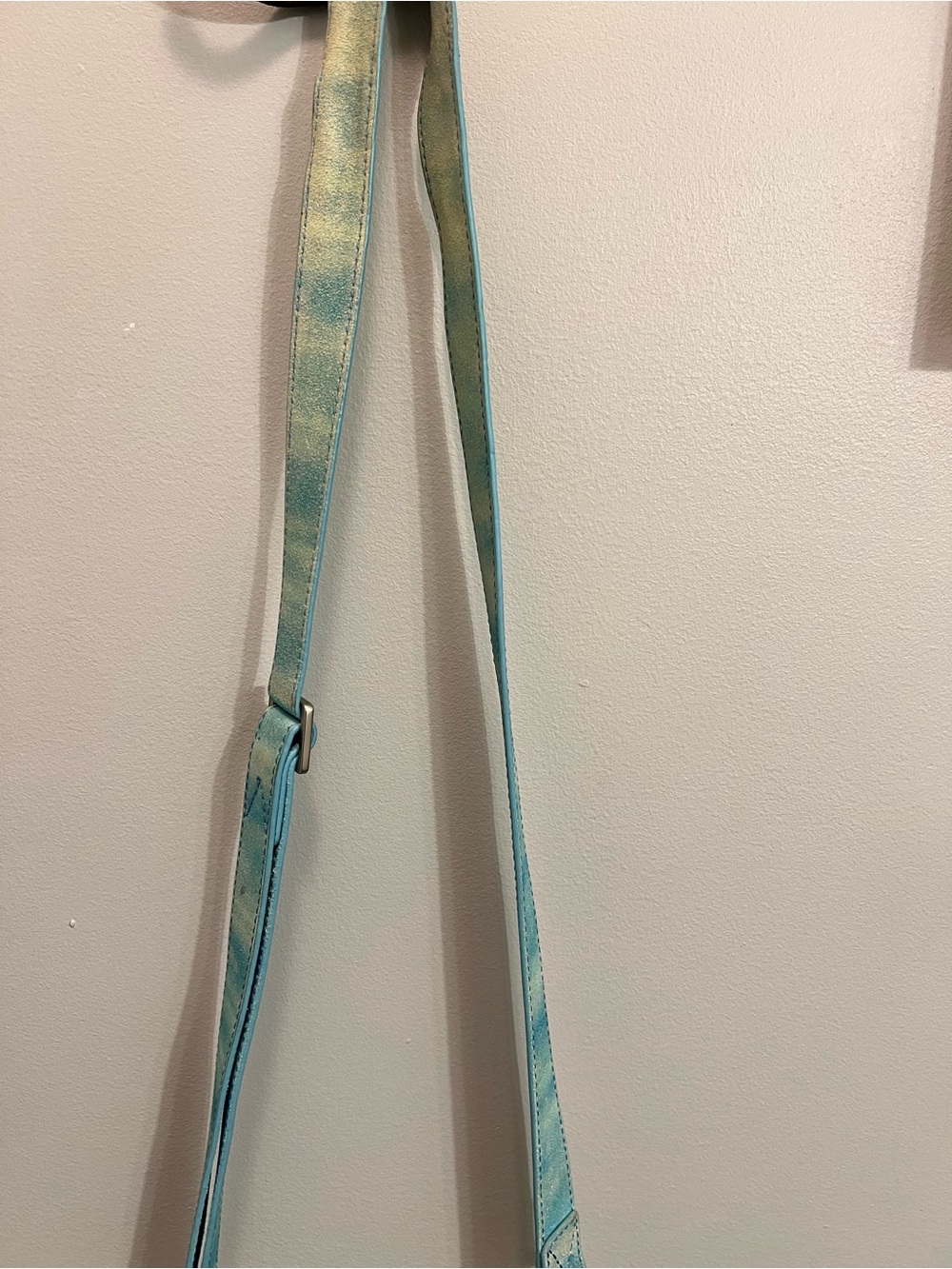 Hammitt Tony small handbag featuring a light blue tie-dye pattern - Picture 2 of 12